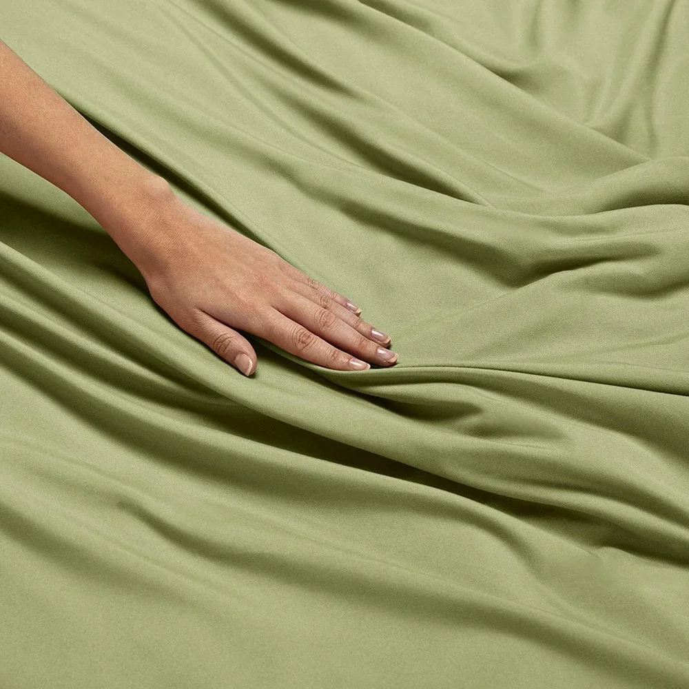 Nestl Bedding Duvet Cover 3 Piece Set Ultra Soft Double Brushed Microfiber QUEEN